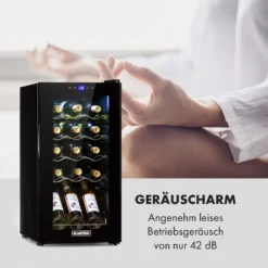 Shiraz 15 Slim Uno Weinkühlschrank 44l Touch-Bedienfeld 5-18°C -Haushaltsgerätegeschäft 10035025 de 0009 logo