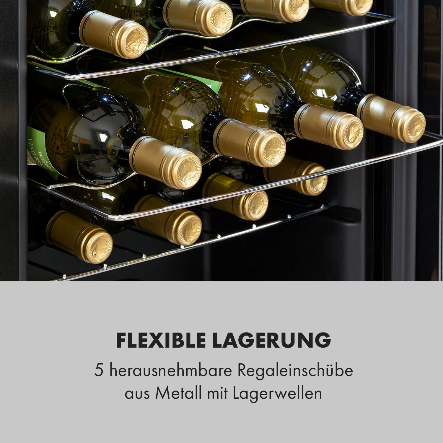 Shiraz 24 Uno Weinkühlschrank 63l 24Fl Touch-Bedienfeld 5-18°C 8 Shiraz 24 Uno Weinkühlschrank 63l 24Fl Touch-Bedienfeld 5-18°C – Bild 8