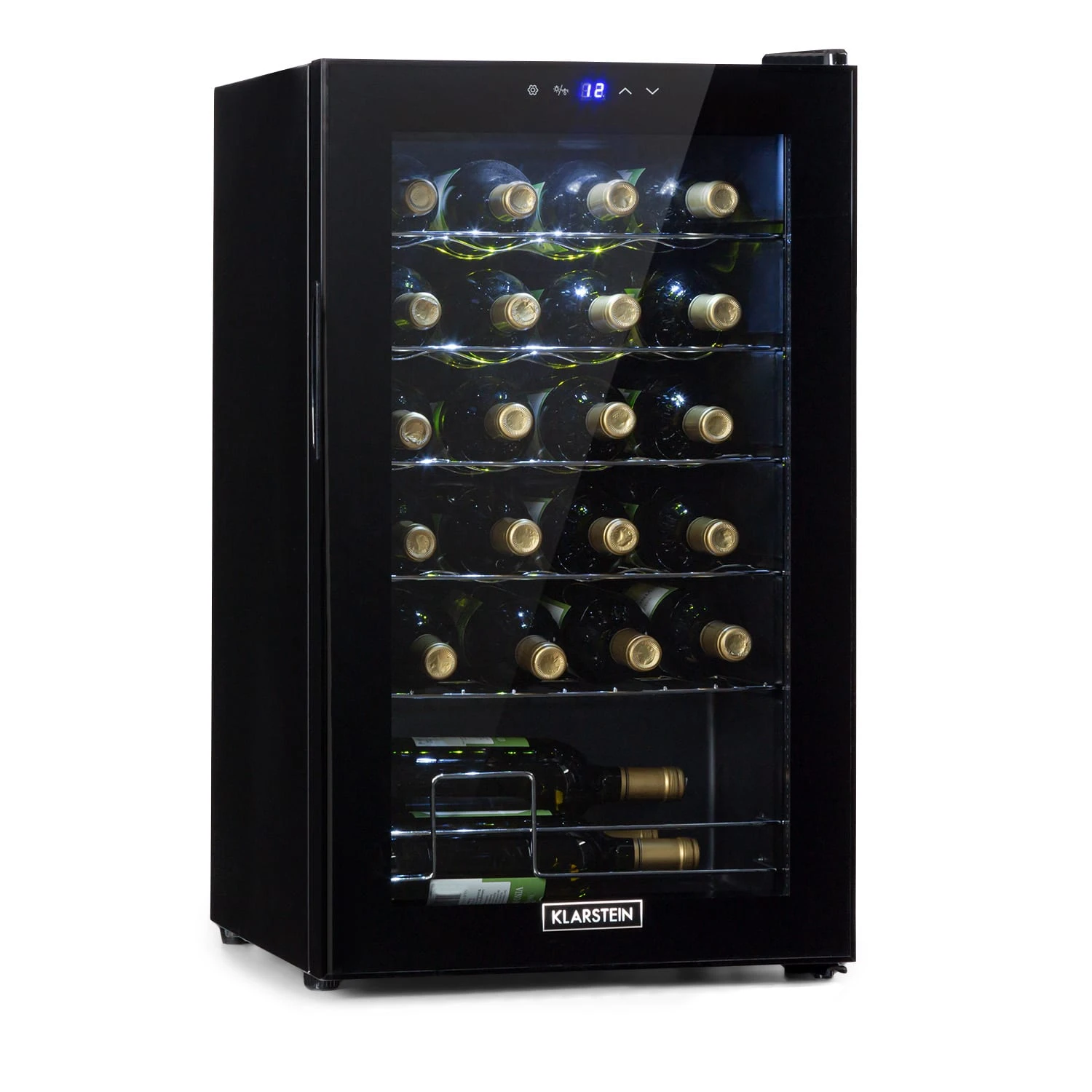 Shiraz 24 Uno Weinkühlschrank 63l 24Fl Touch-Bedienfeld 5-18°C 1 Shiraz 24 Uno Weinkühlschrank 63l 24Fl Touch-Bedienfeld 5-18°C