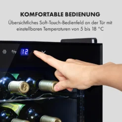 Shiraz 28 Uno Weinkühlschrank 74l 28Fl Touch-Bedienfeld 5-18°C 13 Shiraz 28 Uno Weinkühlschrank 74l 28Fl Touch-Bedienfeld 5-18°C -Haushaltsgerätegeschäft 10035029 de 0004 logo