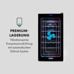 Shiraz 28 Uno Weinkühlschrank 74l 28Fl Touch-Bedienfeld 5-18°C 14 Shiraz 28 Uno Weinkühlschrank 74l 28Fl Touch-Bedienfeld 5-18°C -Haushaltsgerätegeschäft 10035029 de 0005 logo