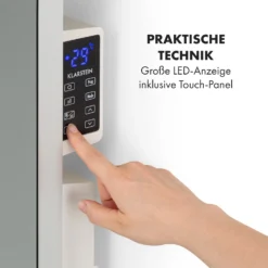 Hot Spot Crystal Flow Badheizer 45x82cm 36m² 2000W 5-40°C LED 16 Hot Spot Crystal Flow Badheizer 45x82cm 36m² 2000W 5-40°C LED -Haushaltsgerätegeschäft 10035036 de 0005 logo