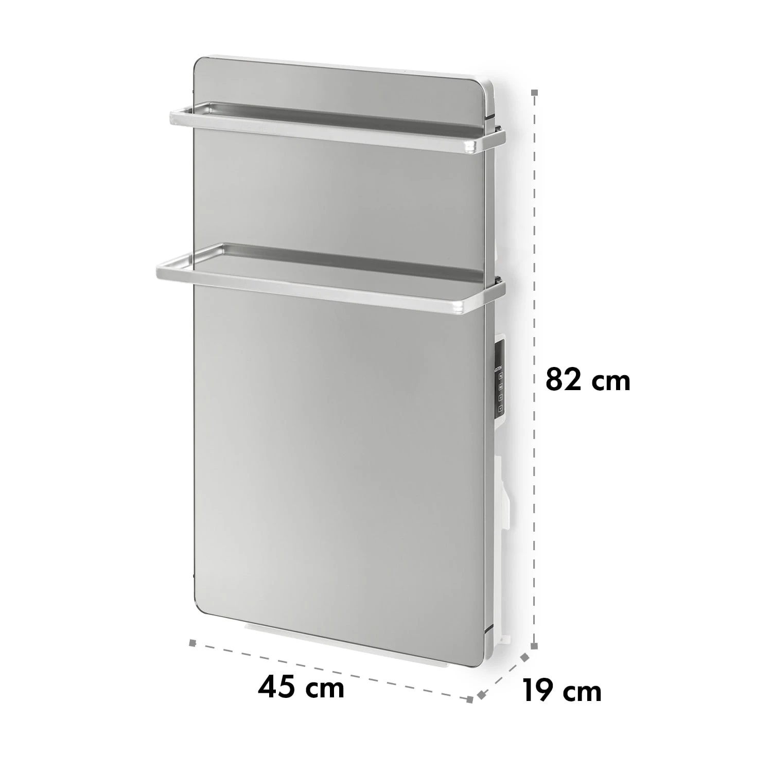 Hot Spot Crystal Flow Badheizer 45x82cm 36m² 2000W 5-40°C LED 11 Hot Spot Crystal Flow Badheizer 45x82cm 36m² 2000W 5-40°C LED – Bild 11