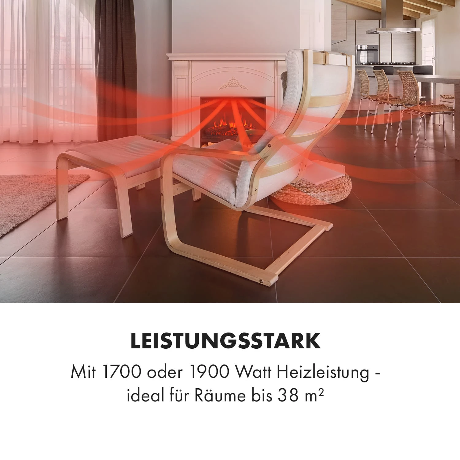 Vulsini Dawn Elektrokamin 1900 W LED-Technik Fernbedienung 6 Vulsini Dawn Elektrokamin 1900 W LED-Technik Fernbedienung – Bild 6