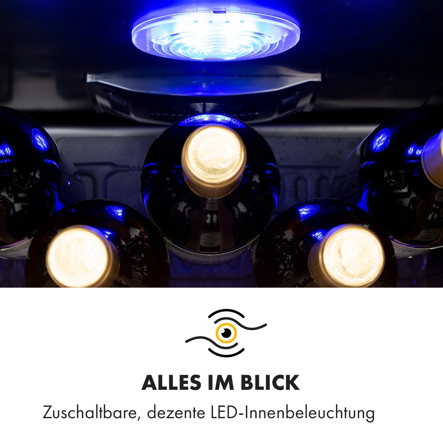 Vinamour 48 Uno Weinkühlschrank 128l 48Fl 3 Einschübe 4-18°C 8 Vinamour 48 Uno Weinkühlschrank 128l 48Fl 3 Einschübe 4-18°C – Bild 8