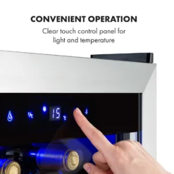 Vinamour 48 Uno Weinkühlschrank 128l 48Fl 3 Einschübe 4-18°C 15 Vinamour 48 Uno Weinkühlschrank 128l 48Fl 3 Einschübe 4-18°C -Haushaltsgerätegeschäft 10035066 yy 0006 logo Klarstein Vinamour 48 Uno Weinkuehlschrank