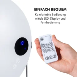 Hot Spot Pebble Heizlüfter 2000W Handtuchtrockner Timer Fernbedienung -Haushaltsgerätegeschäft 10035077 de 0005 logo