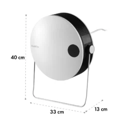 Hot Spot Pebble Heizlüfter 2000W Handtuchtrockner Timer Fernbedienung -Haushaltsgerätegeschäft 10035077 yy 0010 logo Klarstein Hot Spot Pebble Heizgeraet