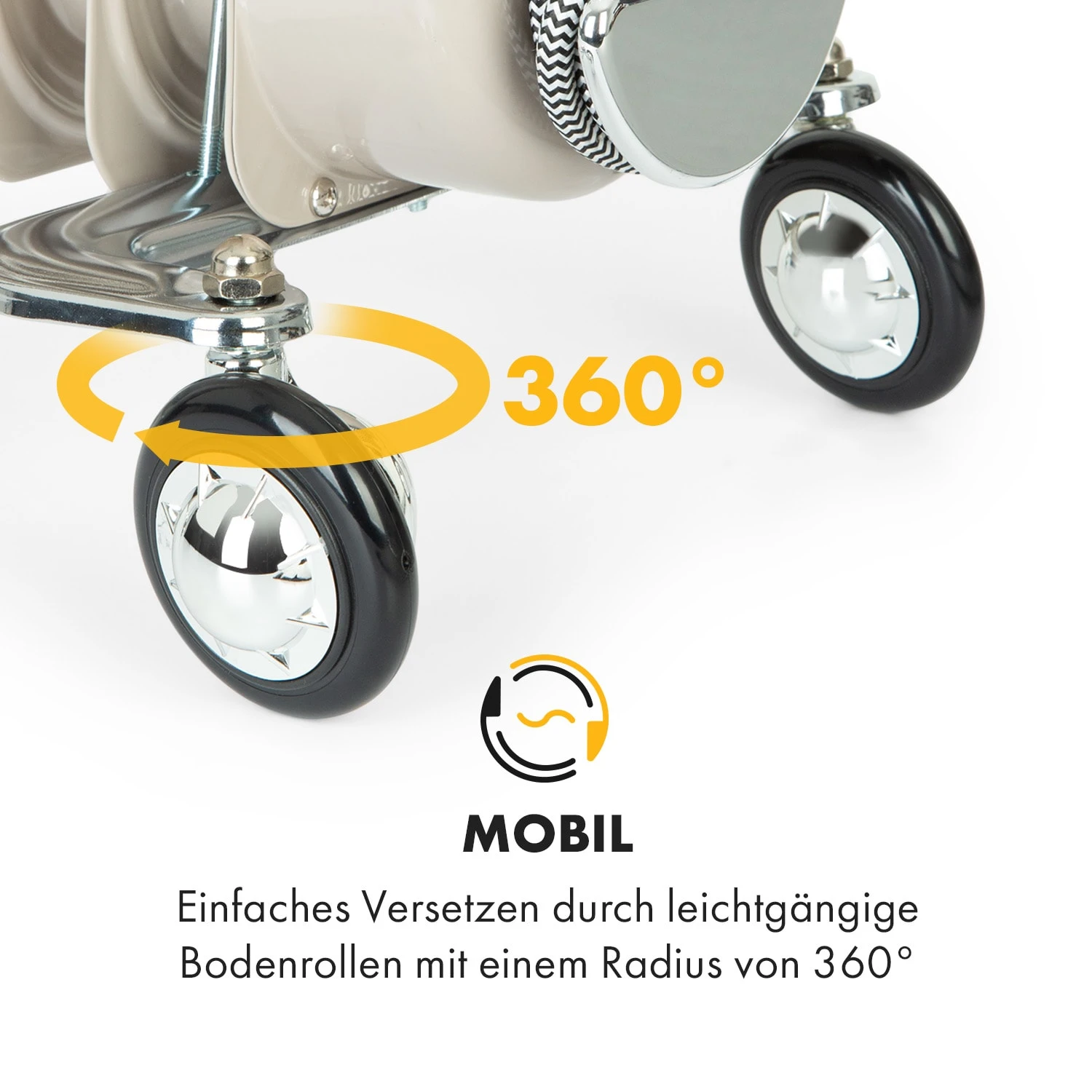 Thermaxx Retroheat Ölradiator 2000W Bodenrollen 6 Thermaxx Retroheat Ölradiator 2000W Bodenrollen – Bild 6