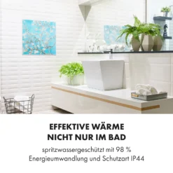 Wonderwall Air Art Smart Infrarotheizung 60x60cm 350W Wandinstallation App-Steuerung Mandelblüten 15 Wonderwall Air Art Smart Infrarotheizung 60x60cm 350W Wandinstallation App-Steuerung Mandelblüten -Haushaltsgerätegeschäft 10035112 de 0006 logo