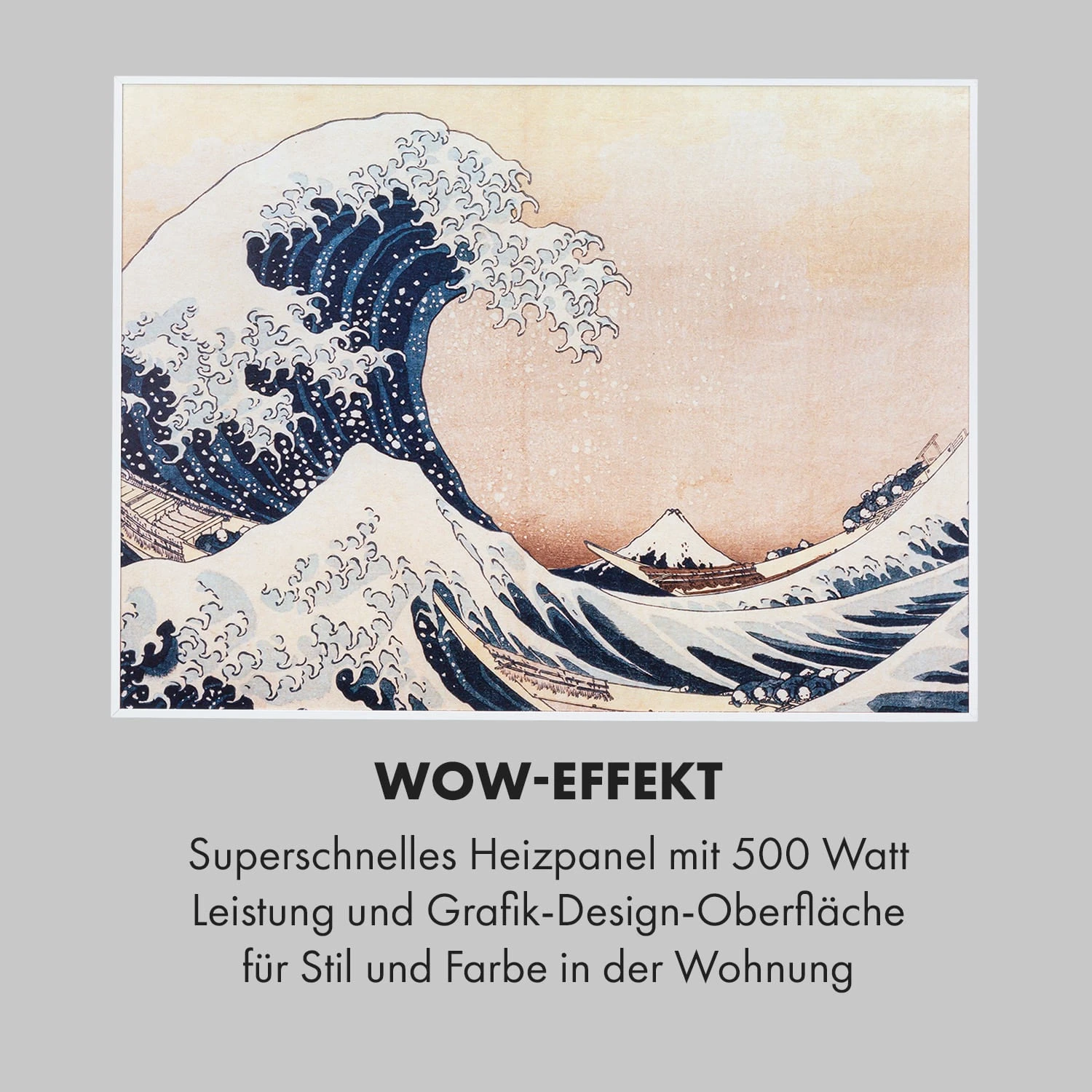 Wonderwall Air Art Smart Infrarotheizung 80x60cm 500W Wandmontage Welle 5 Wonderwall Air Art Smart Infrarotheizung 80x60cm 500W Wandmontage Welle – Bild 5