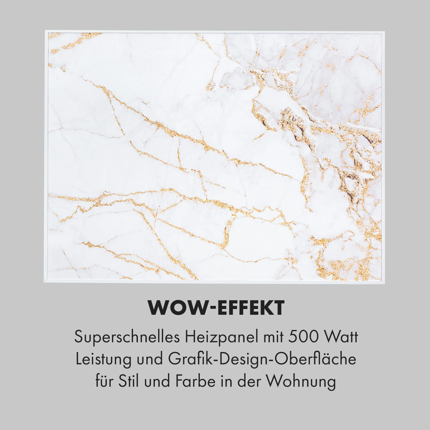 Wonderwall Air Art Smart Infrarotheizung 80x60cm 500W Wandmontage Marmor 5 Wonderwall Air Art Smart Infrarotheizung 80x60cm 500W Wandmontage Marmor – Bild 5