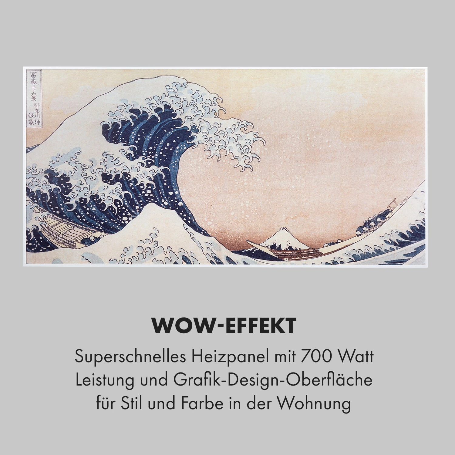 Wonderwall Air Art Smart Infrarotheizung 120x60cm 700W Wandinstallation App-Steuerung Wellen 5 Wonderwall Air Art Smart Infrarotheizung 120x60cm 700W Wandinstallation App-Steuerung Wellen – Bild 5