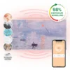 Wonderwall Air Art Smart Infrarotheizung 120x60cm 700W Wandinstallation App-Steuerung Sonnenaufgang