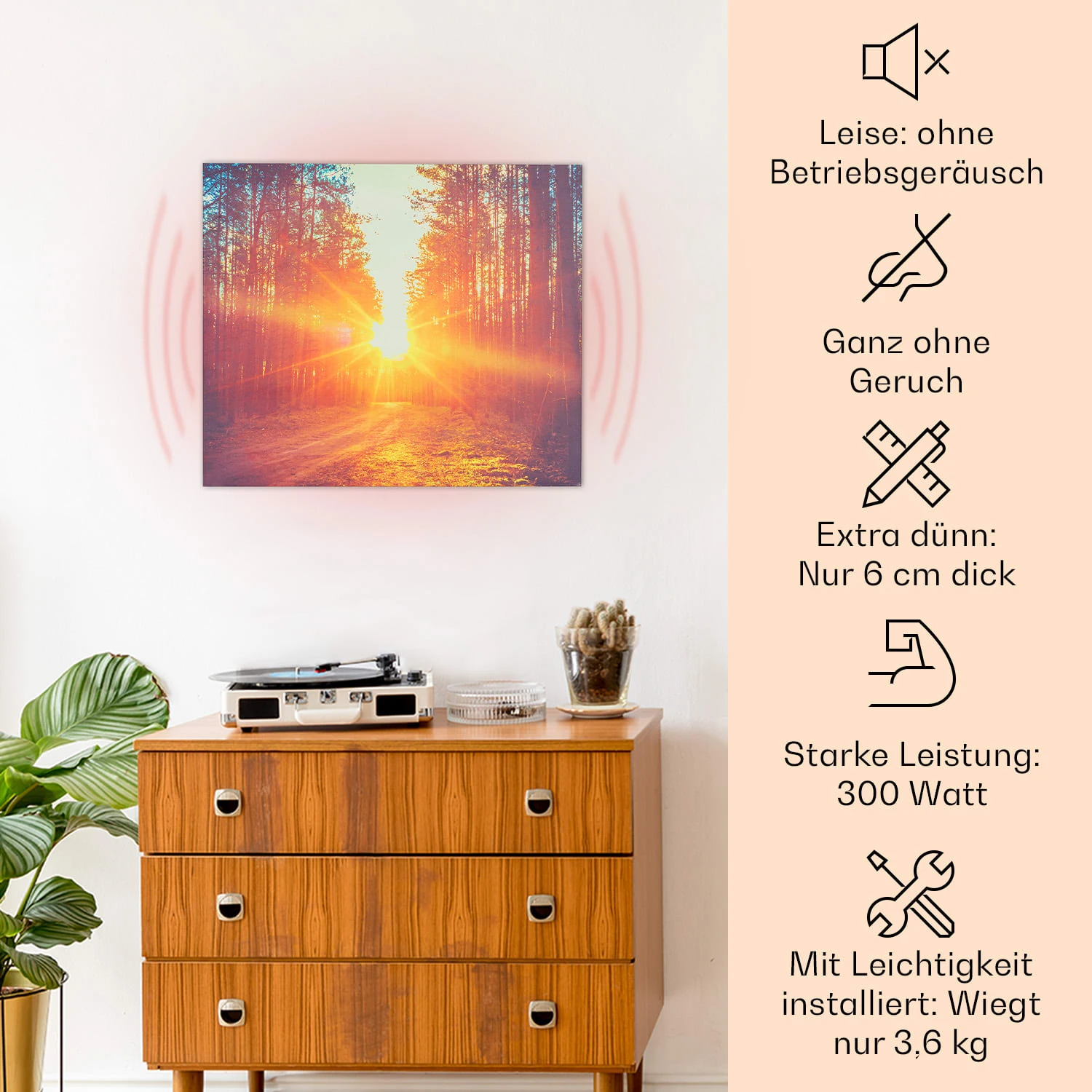 Wonderwall Air Art Infinite 300 Infrarotheizung 60x50 Cm 2 Wonderwall Air Art Infinite 300 Infrarotheizung 60x50 Cm – Bild 2