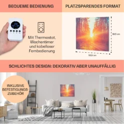 Wonderwall Air Art Infinite 300 Infrarotheizung 60x50 Cm 14 Wonderwall Air Art Infinite 300 Infrarotheizung 60x50 Cm -Haushaltsgerätegeschäft 10035171 de 0006 usp