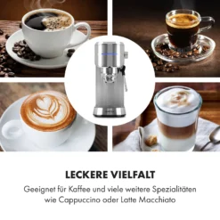Futura Espressomaker 20 Bar 1450 Watt 20 Bar Wassertank: 1,25 Liter Rostfreier Edelstahl 14 Futura Espressomaker 20 Bar 1450 Watt 20 Bar Wassertank: 1,25 Liter Rostfreier Edelstahl -Haushaltsgerätegeschäft 10035183 de 0005 logo