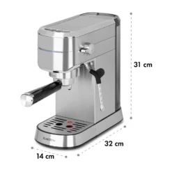 Futura Espressomaker 20 Bar 1450 Watt 20 Bar Wassertank: 1,25 Liter Rostfreier Edelstahl 19 Futura Espressomaker 20 Bar 1450 Watt 20 Bar Wassertank: 1,25 Liter Rostfreier Edelstahl -Haushaltsgerätegeschäft 10035183 yy 0010 logo