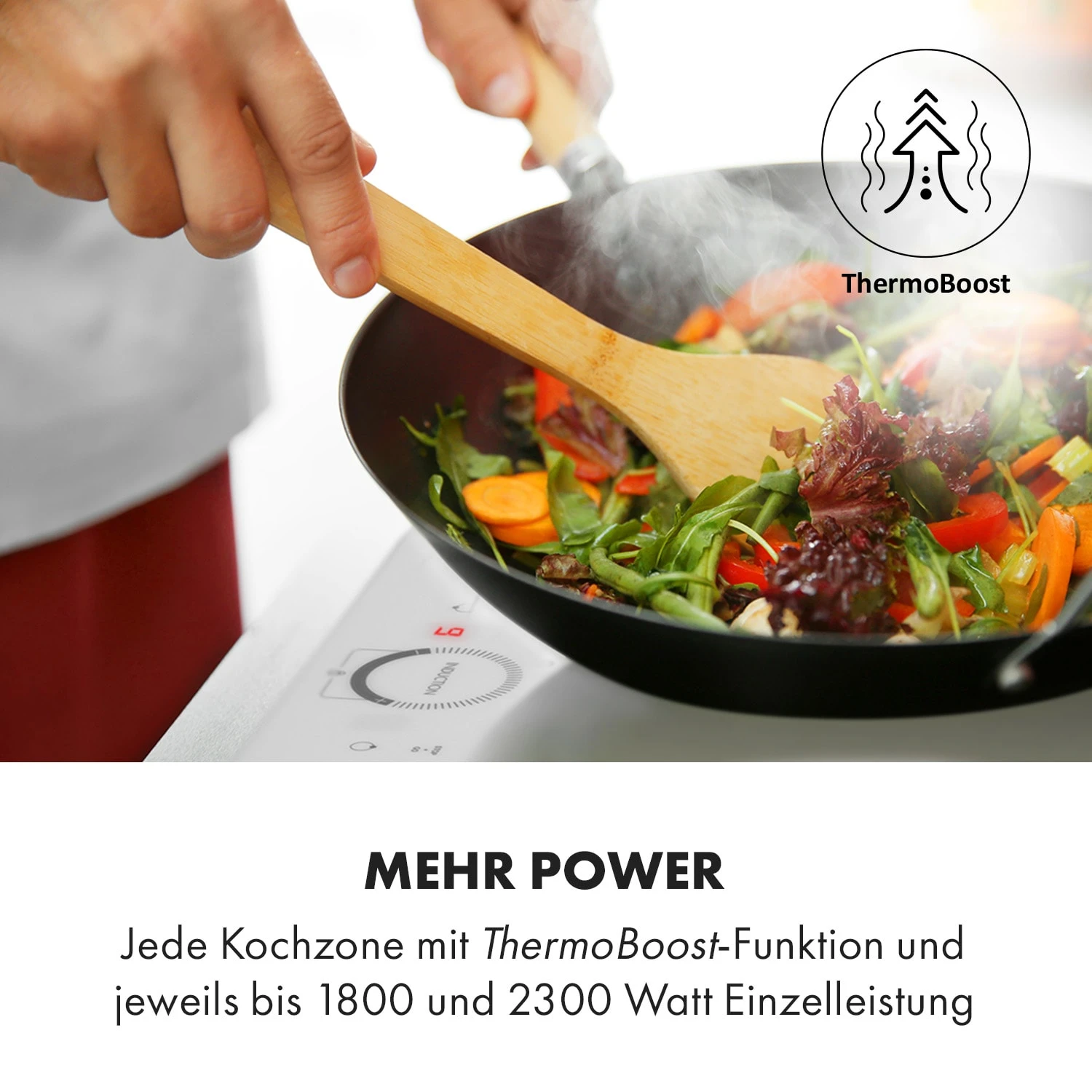 Delicatessa Slim Domino Induktionskochfeld 3500W Timer 7 Delicatessa Slim Domino Induktionskochfeld 3500W Timer – Bild 7