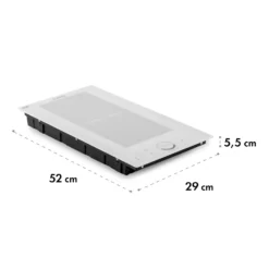 Delicatessa Slim Domino Induktionskochfeld 3500W Timer 19 Delicatessa Slim Domino Induktionskochfeld 3500W Timer -Haushaltsgerätegeschäft 10035197 yy 0010 logo Klarstein Delicatessa Domino Kochfeld weiss