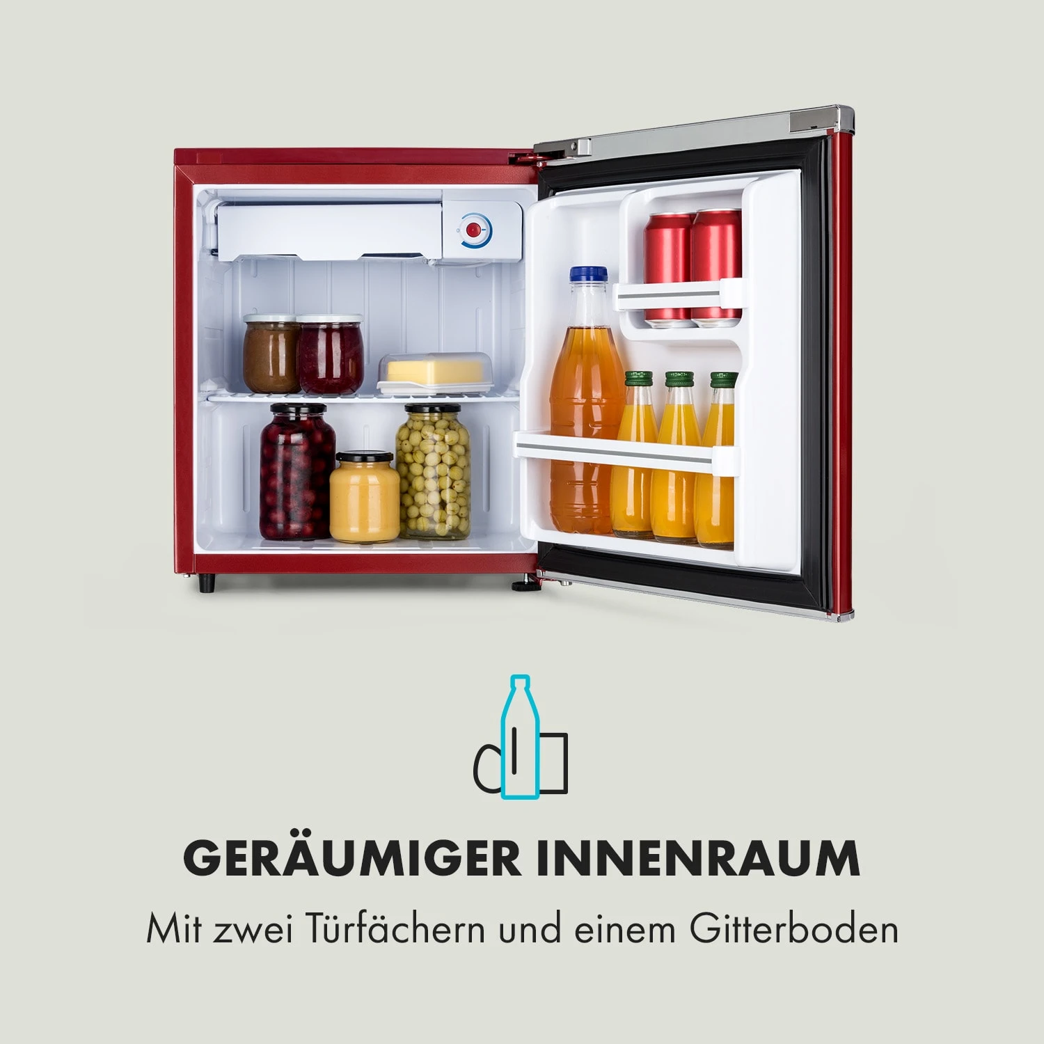 Yummy Kühlschrank Mit Gefrierfach 45 Liter 42dB 6 Yummy Kühlschrank Mit Gefrierfach 45 Liter 42dB – Bild 6