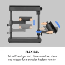 Appenzell XL Raclette Mit Grill 600 W Thermostat 2 Käseträger 14 Appenzell XL Raclette Mit Grill 600 W Thermostat 2 Käseträger -Haushaltsgerätegeschäft 10035218 de 0007 logo