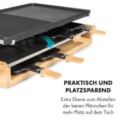 Tournedo Raclette 1200W Aluminiumguss 8 Personen Holz-Dekor 13 Tournedo Raclette 1200W Aluminiumguss 8 Personen Holz-Dekor -Haushaltsgerätegeschäft 10035219 de 0005 logo