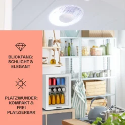 Brooklyn 42 Mini-Kühlschrank Glastür LED Ablage 10 Brooklyn 42 Mini-Kühlschrank Glastür LED Ablage -Haushaltsgerätegeschäft 10035227 DE 0003 usp