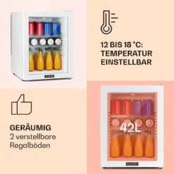 Brooklyn 42 Mini-Kühlschrank Glastür LED Ablage 11 Brooklyn 42 Mini-Kühlschrank Glastür LED Ablage -Haushaltsgerätegeschäft 10035227 de 0004 usp