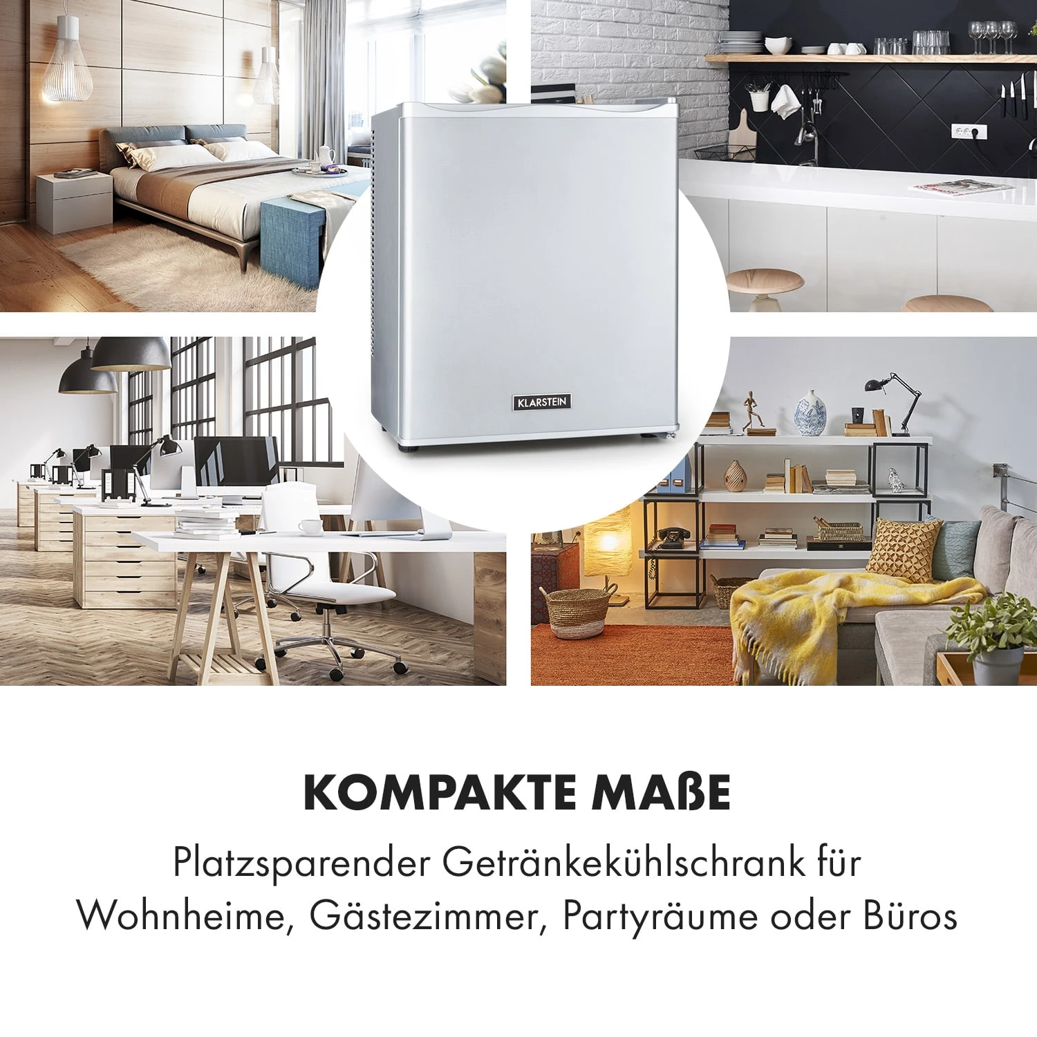 Happy Hour Minibar 5-15°C EEK G Lautlos 23dB LED-Licht 3 Happy Hour Minibar 5-15°C EEK G Lautlos 23dB LED-Licht – Bild 3