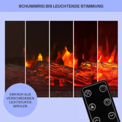 Zermatt Elektrischer Kamin 900/1800W Thermostat Flammenillusion 13 Zermatt Elektrischer Kamin 900/1800W Thermostat Flammenillusion -Haushaltsgerätegeschäft 10035264 de 0007 usp