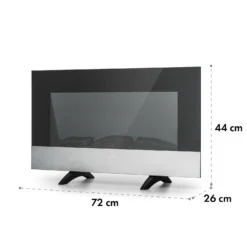 Basel Baseline Elektrokamin 2000 Watt 2 Heizstufen 7 Farben Glas 19 Basel Baseline Elektrokamin 2000 Watt 2 Heizstufen 7 Farben Glas -Haushaltsgerätegeschäft 10035296 yy 0010 logo Klarstein Basel Baseline Elektrokamin