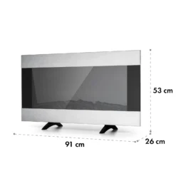 Basel Illumine Elektrokamin Flammenillusion 2000 W 2 Stufen Dimmbar 17 Basel Illumine Elektrokamin Flammenillusion 2000 W 2 Stufen Dimmbar -Haushaltsgerätegeschäft 10035297 yy 0009 logo Klarstein Basel Illumine Elektrokamin