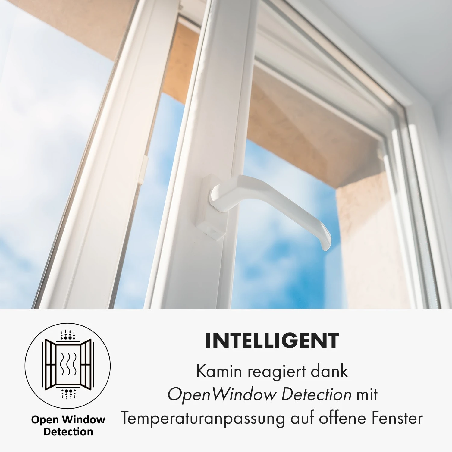 Alpbach Elektrischer Kamin 1800W 2 Heizstufen 65 Cm Stein-Optik 4 Alpbach Elektrischer Kamin 1800W 2 Heizstufen 65 Cm Stein-Optik – Bild 4