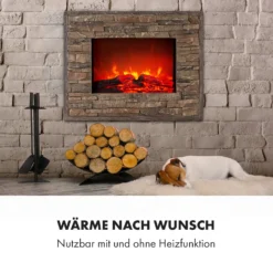 Alpbach Elektrischer Kamin 1800W 2 Heizstufen 65 Cm Stein-Optik 13 Alpbach Elektrischer Kamin 1800W 2 Heizstufen 65 Cm Stein-Optik -Haushaltsgerätegeschäft 10035314 de 0006 logo