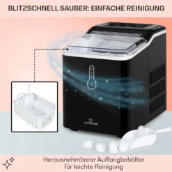 Chillout Eiswürfelmaschine Bulleteis 12kg/24h Wassertank: 1,5 L 11 Chillout Eiswürfelmaschine Bulleteis 12kg/24h Wassertank: 1,5 L -Haushaltsgerätegeschäft 10035320 de 0005 usp