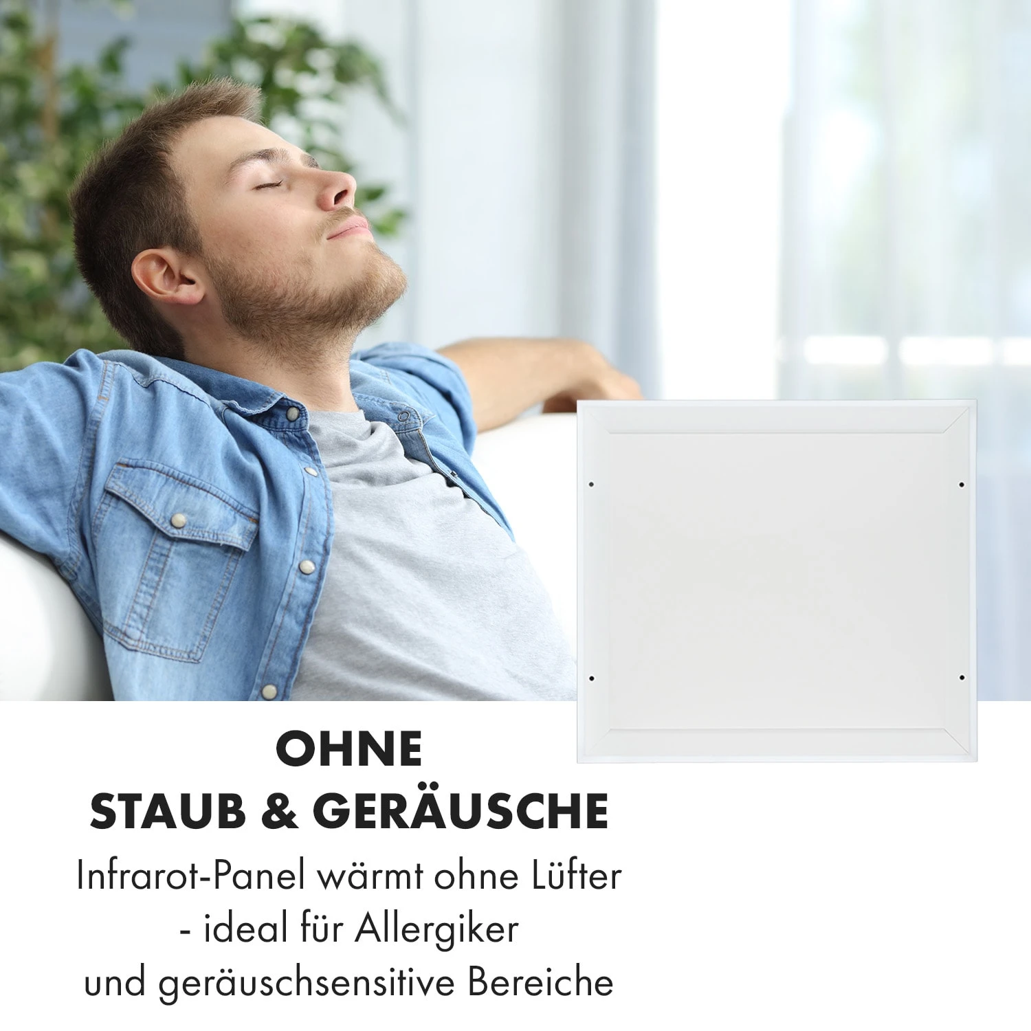 Midnight Sun Decken-Infrarotheizung 70,5 X 70,5 Cm 350 W 8 Midnight Sun Decken-Infrarotheizung 70,5 X 70,5 Cm 350 W – Bild 8