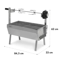 Sauenland Mini Rotisserie-Grill Drehspieß 4W 12kg Max. Edelstahl 13 Sauenland Mini Rotisserie-Grill Drehspieß 4W 12kg Max. Edelstahl -Haushaltsgerätegeschäft 10035371 yy 0007 dimensions