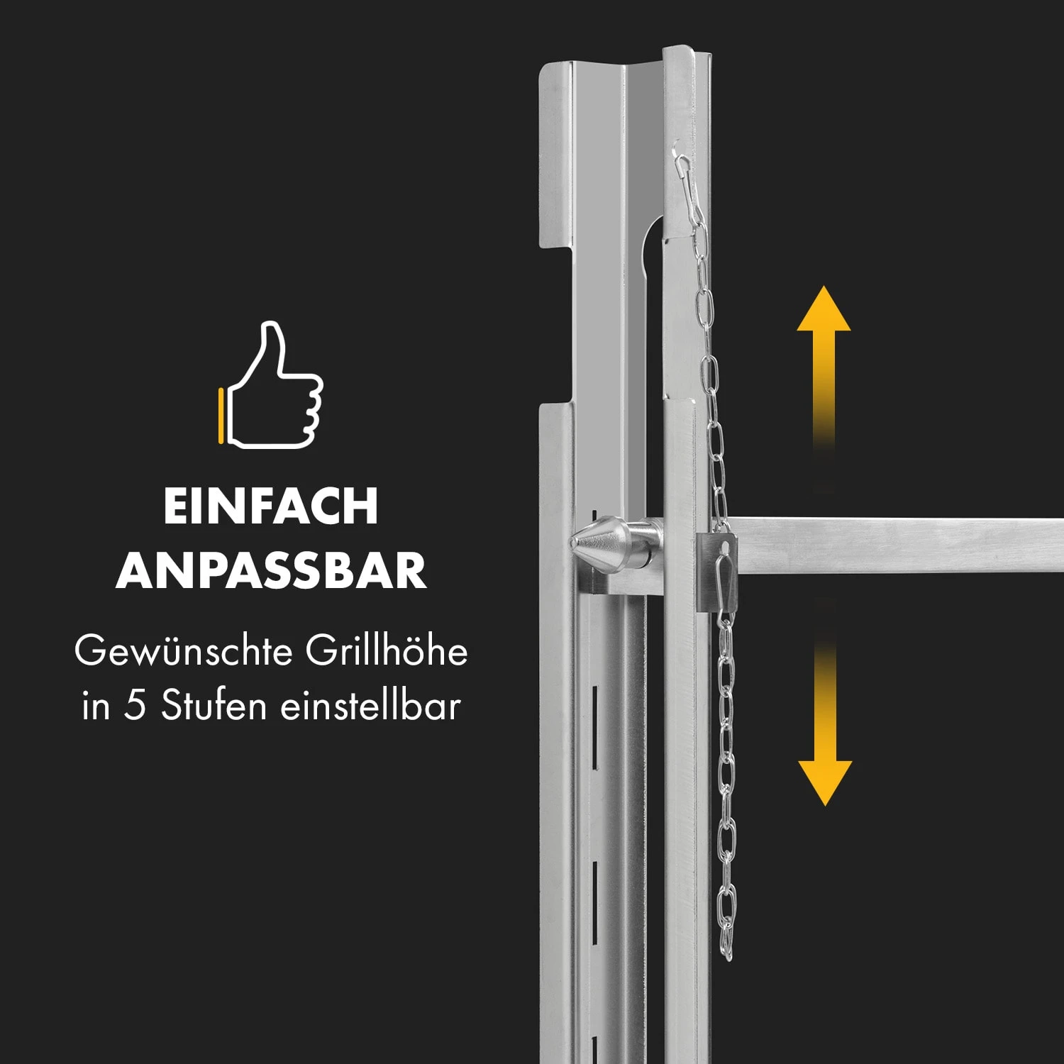 Sauenland Survivor Spanferkelgrill Drehspieß 12W 70kg Max. Edelstahl 3 Sauenland Survivor Spanferkelgrill Drehspieß 12W 70kg Max. Edelstahl – Bild 3