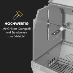 Sauenland Pro XL Spanferkelgrill Drehspieß 15W 4 Rollen Edelstahl -Haushaltsgerätegeschäft 10035373 de 0003 logo