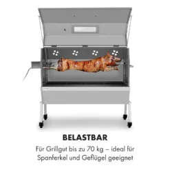 Sauenland Pro XL Spanferkelgrill Drehspieß 15W 4 Rollen Edelstahl -Haushaltsgerätegeschäft 10035373 de 0004 logo