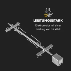 Sauenland Pro XL Spanferkelgrill Drehspieß 15W 4 Rollen Edelstahl -Haushaltsgerätegeschäft 10035373 de 0005 logo