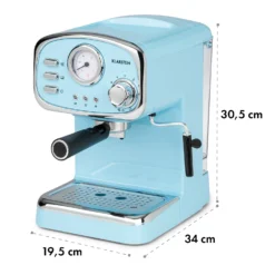 Espressionata Gusto Espressomaschine 1100W 15 Bar Druck 17 Espressionata Gusto Espressomaschine 1100W 15 Bar Druck -Haushaltsgerätegeschäft 10035377 yy 0009 logo Klarstein Espressionata Gusto Espressomaschine