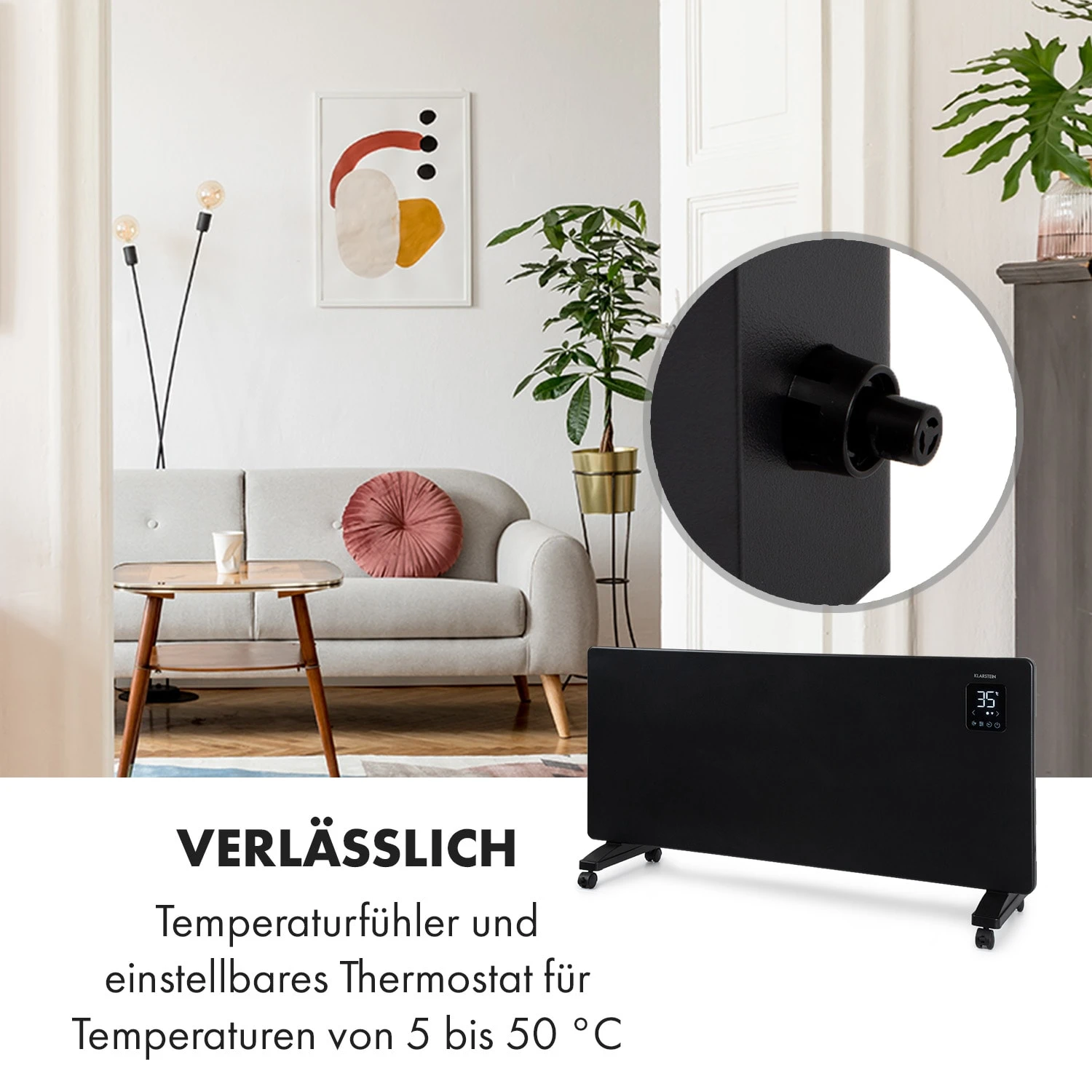 Bansin Smart 2500 Konvektionsheizgerät 2500W App-Steuerung 5 Bansin Smart 2500 Konvektionsheizgerät 2500W App-Steuerung – Bild 5