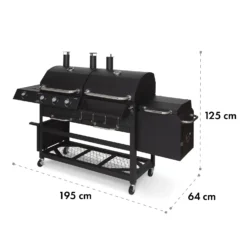 Kingsville Smoker Kombigrill Gas Kohle Smoker 13,5kW 3+1 Brenner -Haushaltsgerätegeschäft 10035409 yy 0011 logo