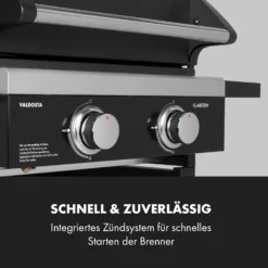 Valdosta 2.0 Gasgrill 2x3,6kW Brenner Edelstahl 16 Valdosta 2.0 Gasgrill 2x3,6kW Brenner Edelstahl -Haushaltsgerätegeschäft 10035413 de 0007 logo