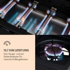 Valdosta 4.1 Gasgrill 4 X 2,8 KW + 2,5 KW Brenner Edelstahl Mobil 11 Valdosta 4.1 Gasgrill 4 X 2,8 KW + 2,5 KW Brenner Edelstahl Mobil -Haushaltsgerätegeschäft 10035415 de 0004 logo