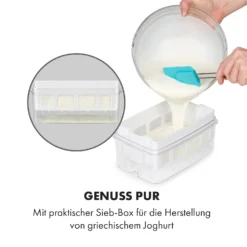 Gaia Greek Joghurt-Maker 1,26 L 6 Gläser Inkl. Sieb-Box 13 Gaia Greek Joghurt-Maker 1,26 L 6 Gläser Inkl. Sieb-Box -Haushaltsgerätegeschäft 10035435 de 0006 logo