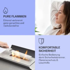 Phantasma Graca Ethanol-Kamin Rauch- & Geruchlos Bio-Ethanol -Haushaltsgerätegeschäft 10035456 de 0006 usp
