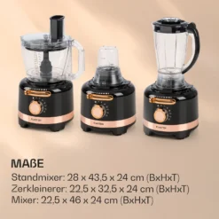 Luca Multifunktionsmixer 1000 W 3 L Stufenlose Geschwindigkeit 6 Modi 13 Luca Multifunktionsmixer 1000 W 3 L Stufenlose Geschwindigkeit 6 Modi -Haushaltsgerätegeschäft 10035487 de 0007 logo